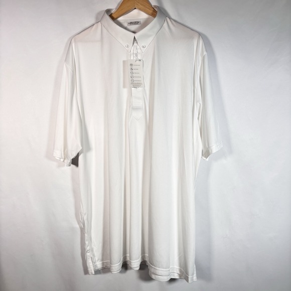 Collars and Co Other - Collars And Co Polo Shirt Mens 3XL Relaxed White Office Wedding Event Business